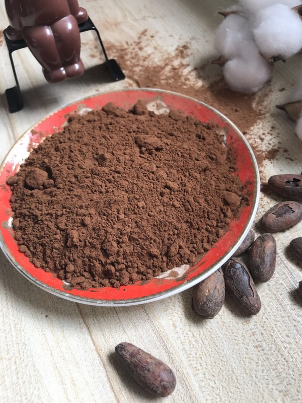Vet - Verminderd Natuurlijk/Alkalized Donker Cacaopoeder voor Banketbakkerij die Chocolade maken