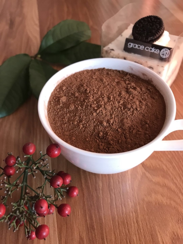 Het bittere Ongezoete Alkalized Cacaopoeder voor bevordert Bloedomloop