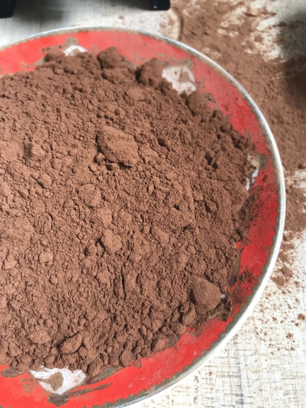 Commerciële 100 Zuivere Bruine Negatieve Goedgekeurde de Salmonella'sbacteriën ISO 9001 van het Cacaopoeder