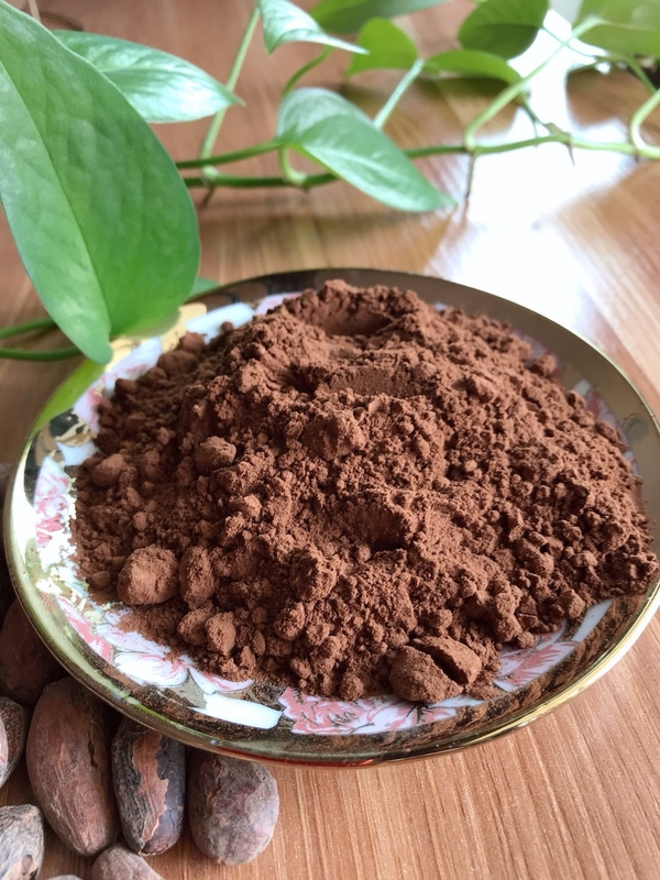 Gezond Met laag vetgehalte Cacaopoeder, het Donkere Nederlandse Poeder van de Procescacao voor Gewichtsverlies