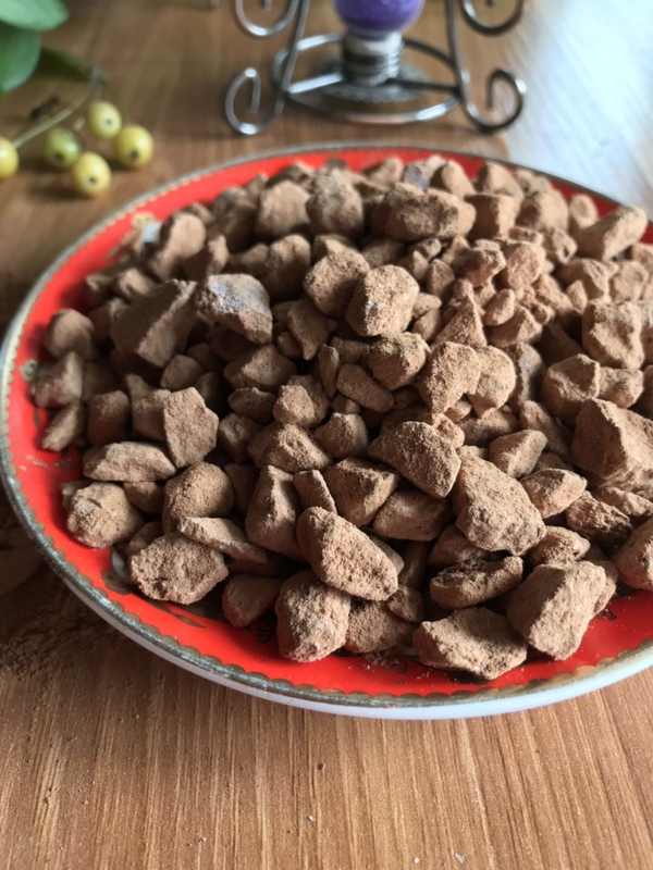 Lichtbruin Ruw Verklaard Organisch Cacaopoeder voor Strijdalopecia, Brandwonden, Hoest