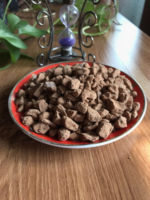 Lichtbruin Ruw Verklaard Organisch Cacaopoeder voor Strijdalopecia, Brandwonden, Hoest